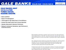 Tablet Screenshot of banksmarine.com